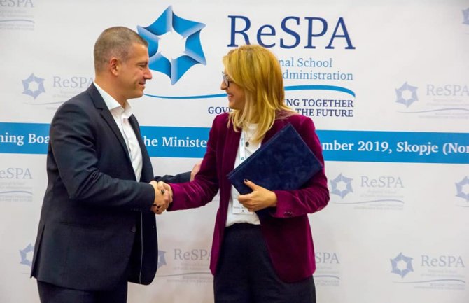 Crna Gora preuzela predsjedavanje ReSPA-om za 2020.: Veliki izazov i obaveza