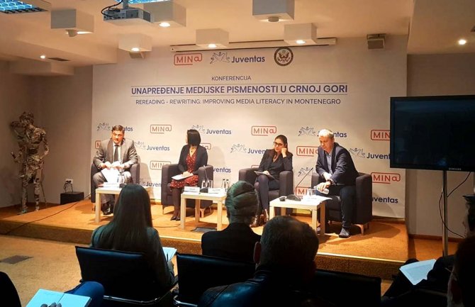 Mitrović: Medijska pismenost zahtijeva podršku obrazovnog sistema, medija i civilnog sektora