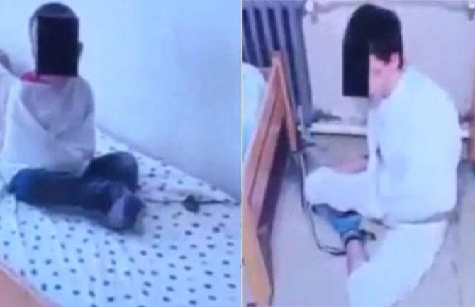 Šokantni snimci iz zavoda za mentalno oboljele: Vezuju djecu za krevete i radijatore(VIDEO)
