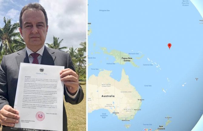 Republika Nauru povukla priznanje nezavisnosti Kosova