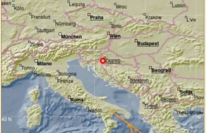 Zemljotres i u Hrvatskoj