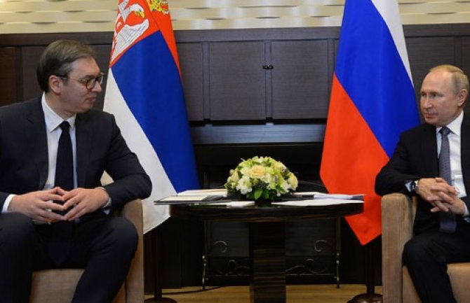 Vučić sa Putinom: Nisam optimista po pitanju kompromisa za Kosmet