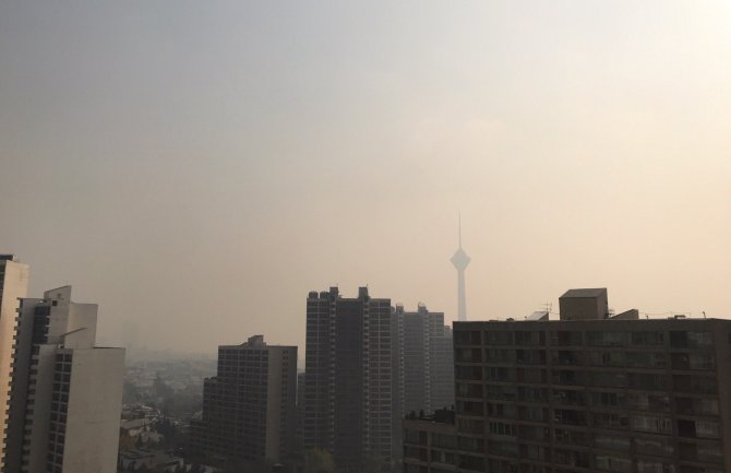 Zagađenost vazduha u Iranu: Više od hiljadu i po osoba potražilo pomoć ljekara