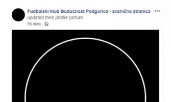 Fejsbuk i Instagram stranice FK i KK Budućnost u crnoj boji