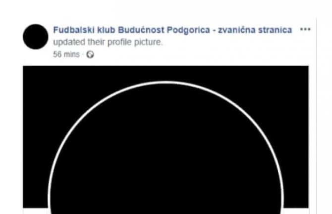 Fejsbuk i Instagram stranice FK i KK Budućnost u crnoj boji