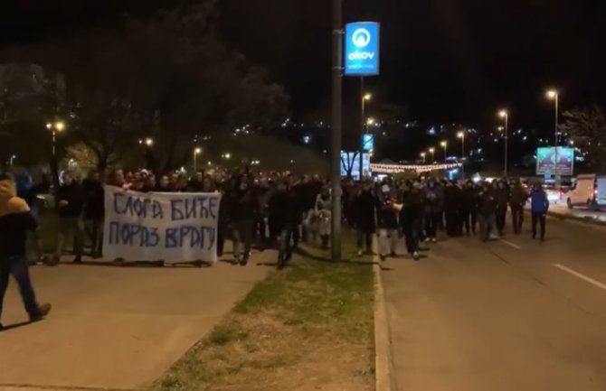 Protestna šetnja i u Podgorici