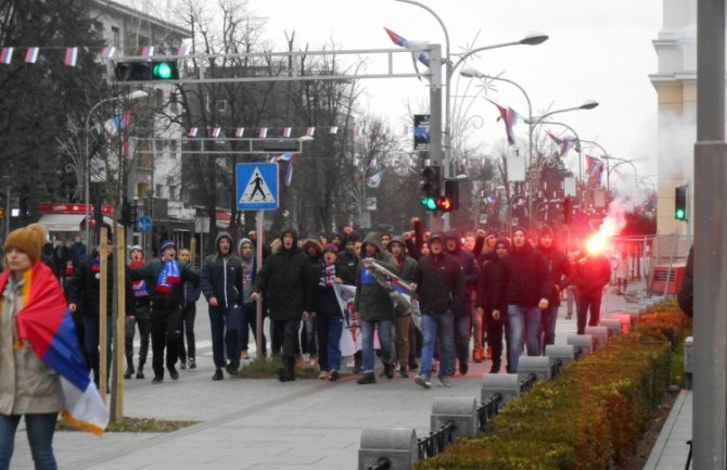 Protesti u Banjaluci, Trebinju na Palama: Poručujemo našoj braći u Crnoj Gori da smo svi uz njih