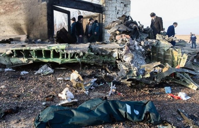 Iran dozvolio ukrajinskim istražiteljima da ispituju djelove olupine aviona