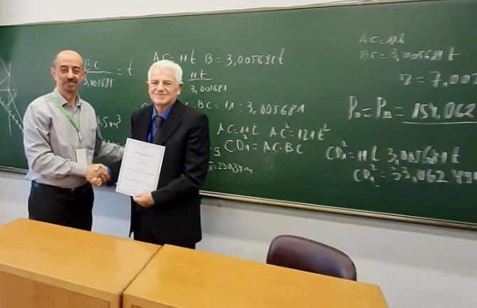 Profesor iz Berana Veselin Rmuš riješio matematički problem iz antičkog doba