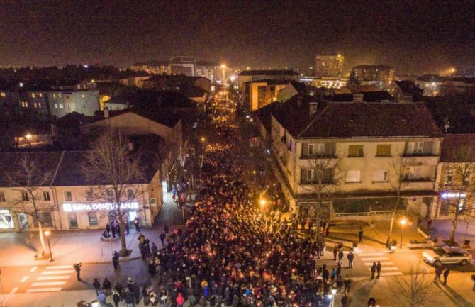 Litija u Nikšiću: Ovo su molitveni vapaji naroda ranjenog nepravdom