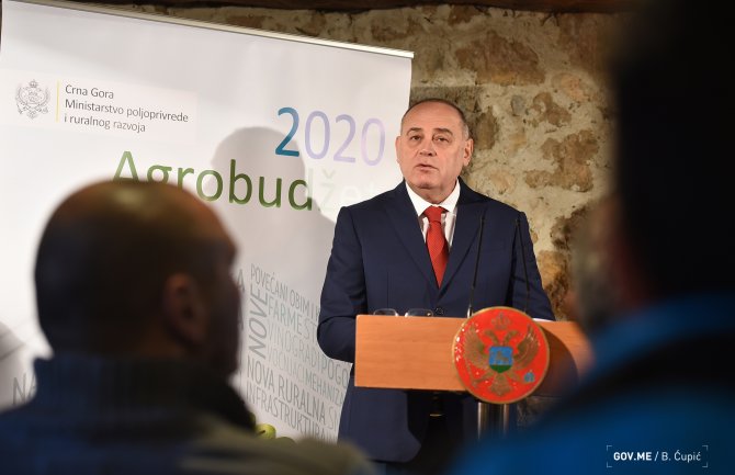 Agrobudžet za 2020. iznosi 61 milion eura: Nove dobre prilike 