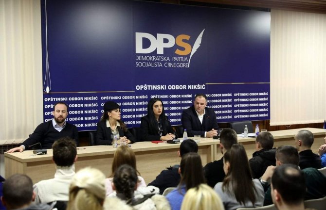 Mladi DPS Nikšić: Ne podržavamo podjele
