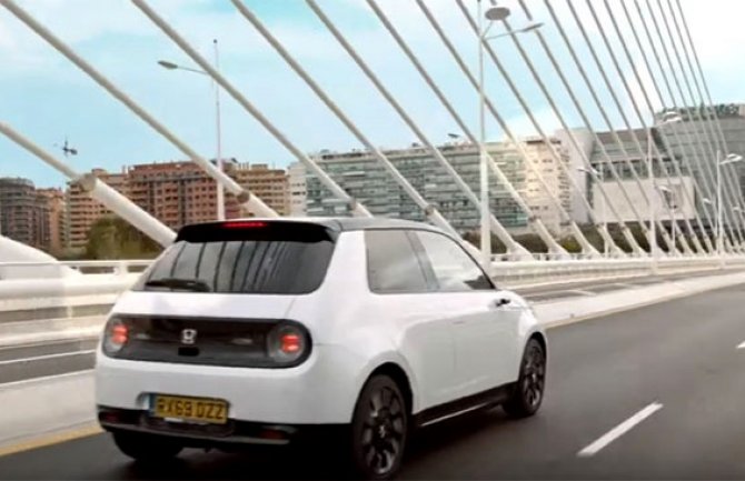 Prva električna Honda na evropskim putevima (VIDEO)