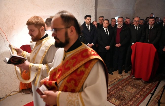 Vulin u Kolašinu povodom 20 godina od ubistva Pavla Bulatovića, služena liturgija