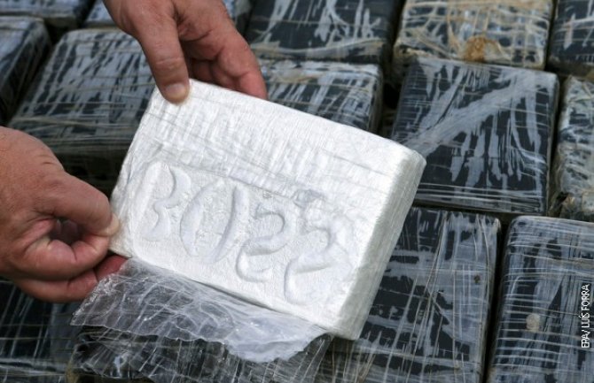 Zaplijenjeno 1,3 tone kokaina u Makedoniji, pošiljka stigla preko Bara