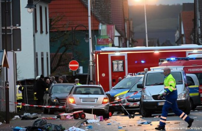 Broj povrijeđenih u napadu na karneval u Njemačkoj porastao na 50