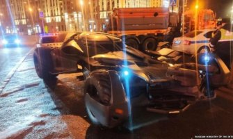 Moskva: Policija zaplijenila betmobil