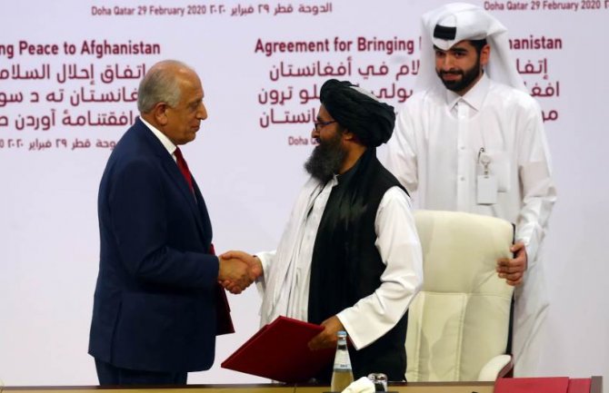 SAD i talibanski pokret potpisali sporazum