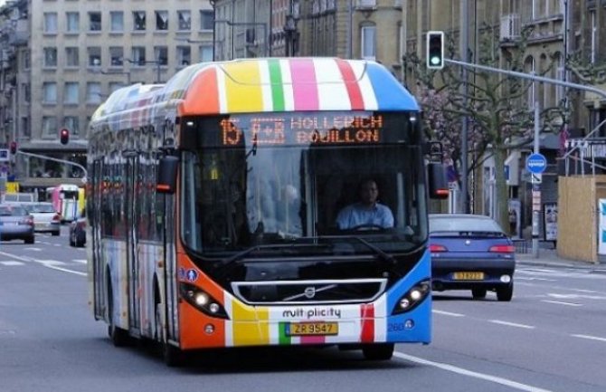 Luksemburg od danas prva zemlja s besplatnim javnim prevozom