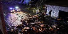 Snažan tornado razorio Nešvil: Dvije osobe stradale, 40 objekata srušeno (FOTO, VIDEO)