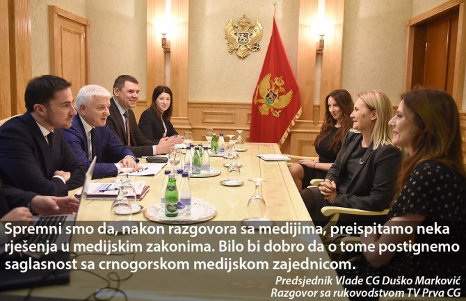Marković: Vlada spremna da preispita neka rješenja u medijskim zakonima