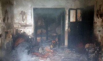 Sutomore: Požar u porodičnoj kući, izgorio sprat