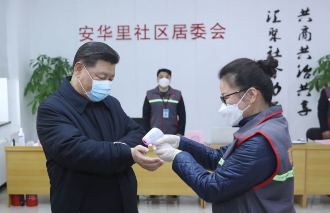 Predsjednik Kine u posjeti epicentru koronavirusa