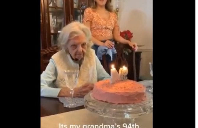 Baka proslavila 94 rođendan i poželjela najtužniju želju (VIDEO)