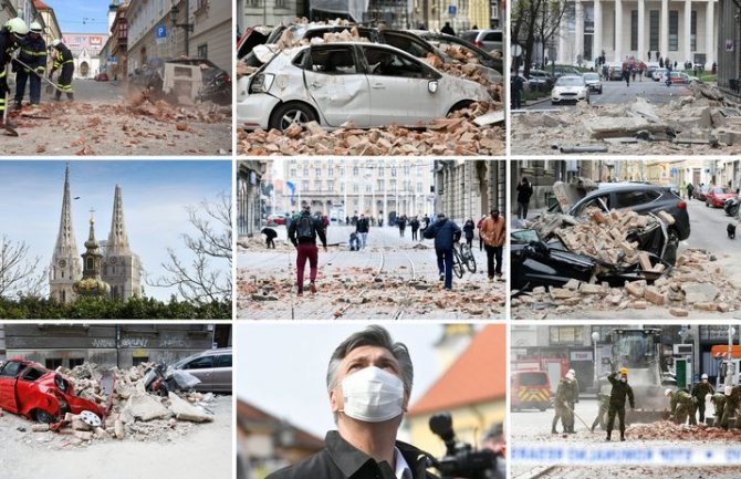 Tužne slike iz Zagreba: U zemljotresu povrijeđeno 17 osoba, jedna djevojčica u teškom stanju(FOTO)