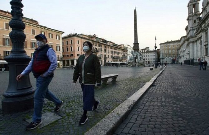 Italija: Preminule 542 osobe, najmanji broj mrtvih u jednom danu u poslednjih skoro mjesec