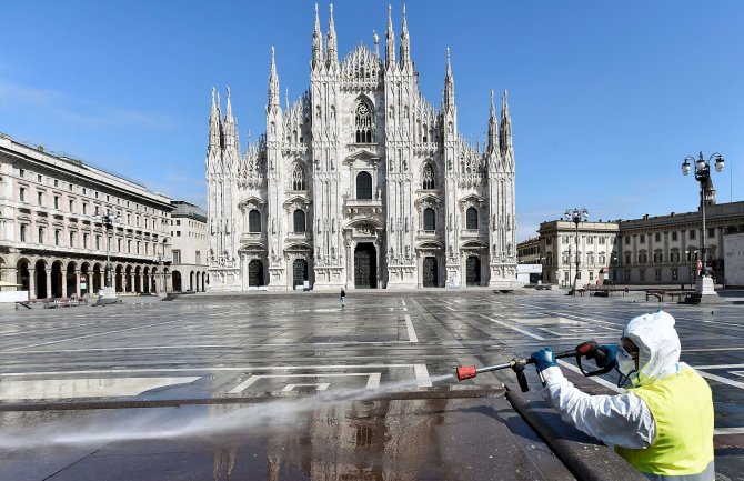 Italija: Za 24 sata preminulo 260 osoba, najmanje od 14.marta