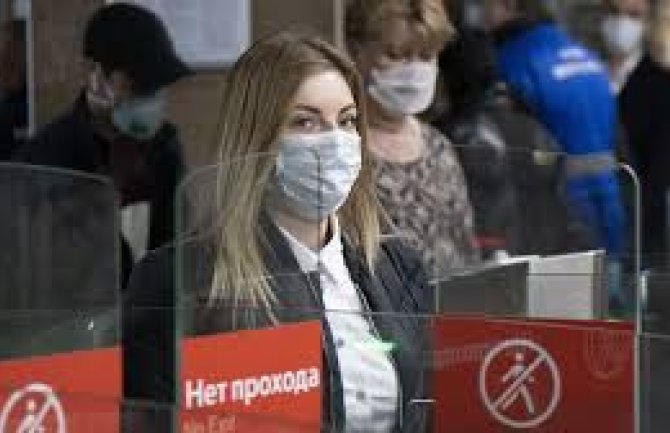 U Rusiji prvi put u deset dana manje od 10.000 novoinficiranih