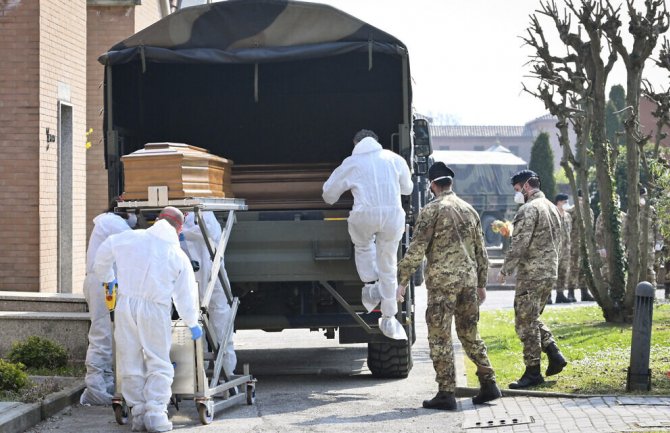 Italija: Najveći broj preminulih u posljednjoj nedjelji