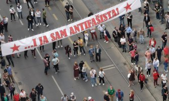 Hiljade antifašista na skupu u Sarajevu: Fašizam je digao glavu, ako ne kažemo NE vladaće svijetom