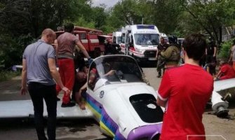 Ukrajina: Srušio se avion na hipermarket, jedna osoba nastradala