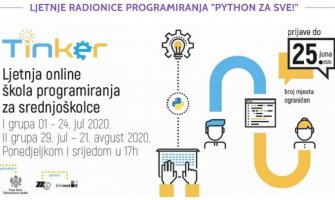 Online ljetnja radionica programiranja u Pythonu za srednjoškolce i polumaturante