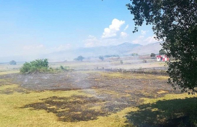 Na teritoriji Podgorice izbilo sedam požara, blagovremeno ugašeni 