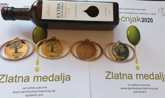 Zlatna medalja za maslinovo ulje sa Plantaža: Nagrada za trud kojim se bavimo