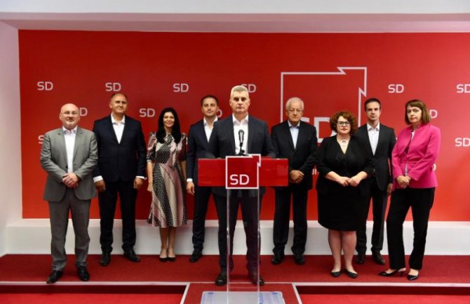 Brajović: SD samostalno na parlamentarne izbore
