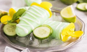 Idealan za ljetnje dane: Sladoled od krastavca i limuna