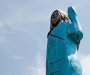 Statua Melanije Tramp zapaljena u Sloveniji