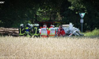 Sudar aviona iznad Njemačke: Najmanje dvije osobe poginule