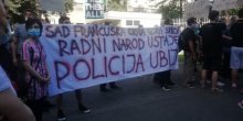 „Hapsite lopove, a ne borce“: Građani protestvovali ispred Centralnog zatvora u Beogradu 