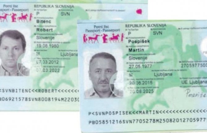 Kožar i Hadžić imali pasoše Slovenije