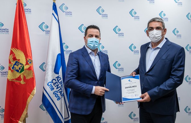 Kompanija Glosarij donirala 60.000 eura Klinici za nefrologiju