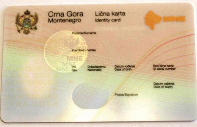 Prioritetna grupa za provjeru: 16.087 crnogorskih državljana nema ličnu kartu 