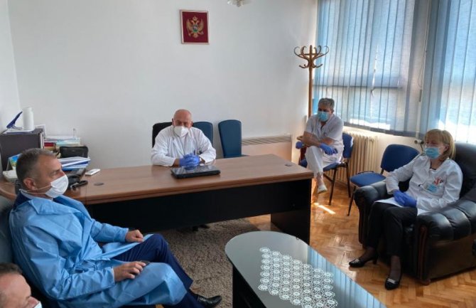 Hrapović: Situacija u Pljevljima povoljnija, zdravstveni radnici na visini zadatka