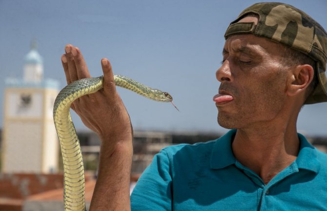 Neobičan i opasan posao: Muškarac lovom na zmije obezbjeđuje egzistenciju svojoj porodici