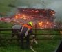 Bijelo Polje: U požaru u potpunosti izgorjela štala 