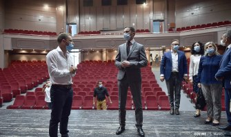Bogdanović u Ulcinju: Počele aktivnosti na rekonstrukciji nekadašnje kino sale, vrijednost investicije 1,3 miliona eura